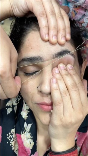 Eyebrow Threading Near You 📍 | Clean & Perfect Shape 💯 #ThreadingExpert #EyebrowThreading