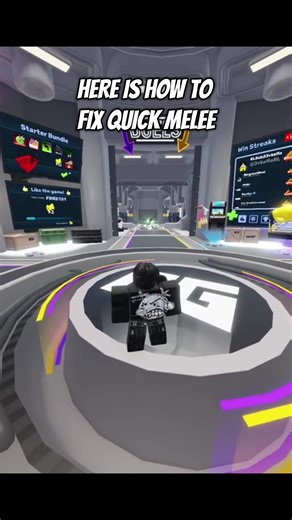 How to fix quick melee in roblox rivals #rivals #fix #roblox #update #settings