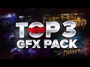 TOP 3 BEST FREE GFX PACK IN THE WORLD PHOTOSHOP & ANDROID