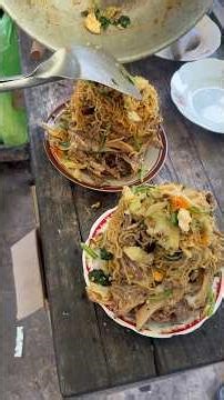 Mount Lawu portion of balungan noodles is only 15 thousand per portion