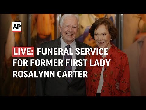 Rosalynn Carter funeral live stream: Watch the former first lady’s service in Georgia