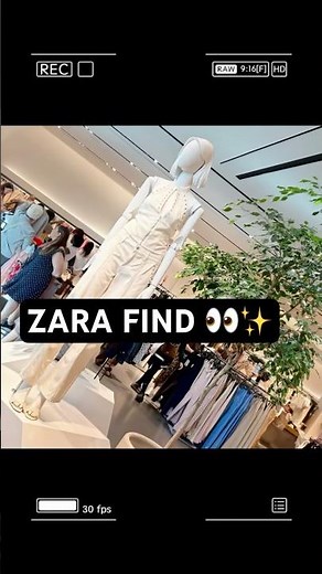 You Walk Into ZARA 👀 | New Collection & Store Tour #shorts
