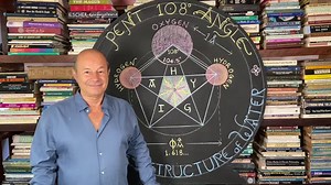 Water’s 108 Degree Angle as a Super-Structure Perhaps the most intriguing and mystical compounds of all in the Periodic Table is the unique bent molecular structure of Hydrogen and Oxygen, giving us Water or H20 that sustains life on this planet and most likely throughout the universe. The traditional shared angle for the 2 Hydrogen bonds has a “V-shape” angle of 104.5 degrees, and we thought for the last century that this was fixed. Distinguished scientists in our lifetime , like Prof. Martin C
