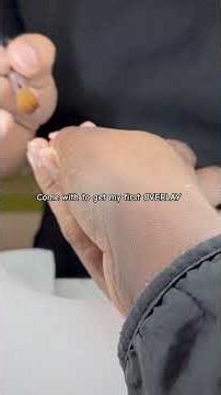 Come with me to get my first OVERLAY! #nails #overlay #fyp #selfcare