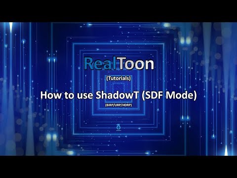 RealToon Tutorials : ShadowT (SDF Mode) - (SDF Shadow) (Updated)