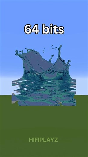 Minecraft: Now With 64-Bit Features!#minecraft #shorts #growth #trendingshorts