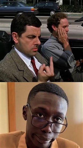 Man Teaching Mrbean How To Middle Finger #shocking #funny #humor