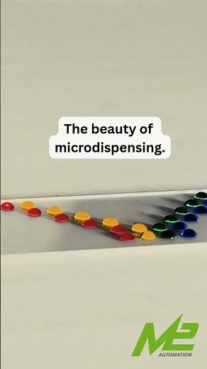 4 independent channels dispensing 3µL in real time | Microdispensing Precision