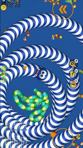 🐍WORMSZONE.IO | Giant Slither Snake Top 01 🏆 | Epic Worms Zone Biggest Snake Gameplay! | WZMaster