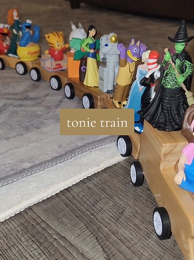 fits so many tonies and the magnets are STRONG. such a fun way to add another level of play to the figures! #tonie #toniestorage #giftsforkids #tonietrain #tonies