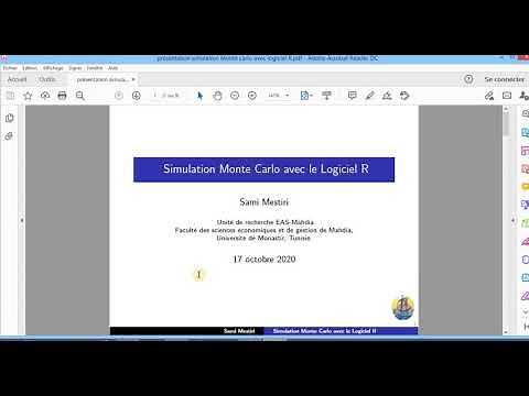 Simulation Monte Carlo avec le Logiciel R
