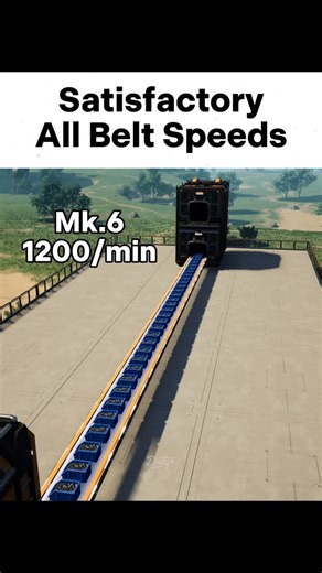 Dosty on Instagram: "All Satisfactory Belt Speeds #gaming #satisfactory #reels #foryou #gamer"