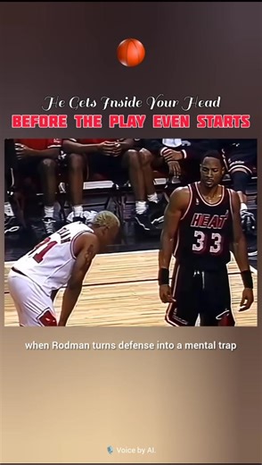 Mental Warfare Defense | Dennis Rodman vs Alonzo Mourning (1990s)