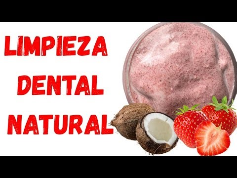 PASTA DE DIENTES de fresa 🍓y aceite de COCO 🥥 Sin Tóxicos Fácil Efectivo Cosmética Natural casera