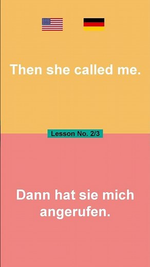 "Then" Learn easy German for Beginners: A Simple english words to Get You Started