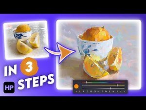 Paint a Still Life in 3 Steps (ON HEAVY PAINT)