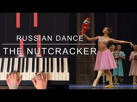 Russian Dance | EASY Short Piano Tutorial performed by Lilia R | Nutcracker