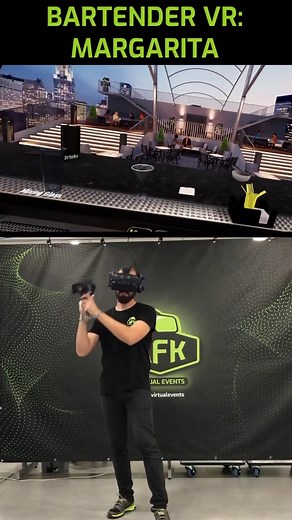 Virtual Reality Bartender: Margarita Experience