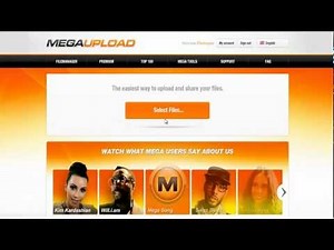 How to upload to megaupload