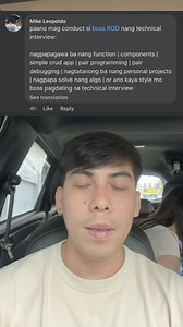 WATCH FULL VIDEO on FB PAGE/TikTok - How I conduct a technical interview/coding? #bossrod #bossrodtv #codewithbossrod #it #interview #tech #programming #coding #softwaredeveloper #softwareengineer | Code with boss ROD