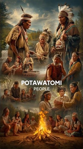 The Potawatomi People — Keepers of the Sacred Fire 🔥 | #tribalworld #shorts