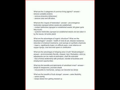 Wset Diploma D1 Actual Exam video