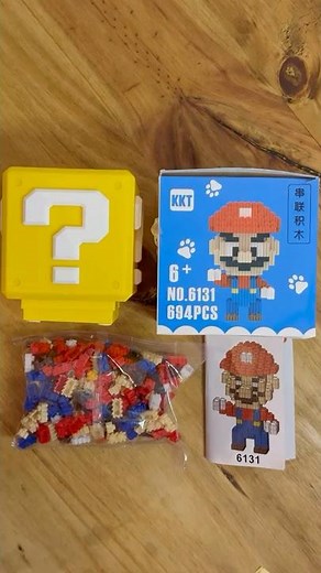 Unboxing Mini Block Mario + Question Block – First Look! 🤯🍄