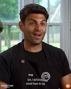 35K views · 489 reactions | We've loved seeing Amir grow in the MasterChef Kitchen!  Catch his full exit interview  bit.ly/AmirFarewell | MasterChef Australia | Facebook