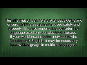 High Voltage Signage and NEC Requirements Explained