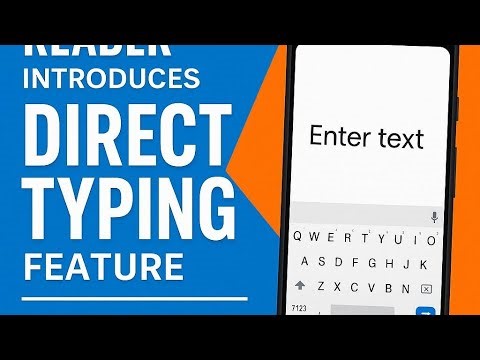 CSR Screen Reader Introduces "Direct Typing" Feature for Android | Game Changer for Accessibility!🥳🥳
