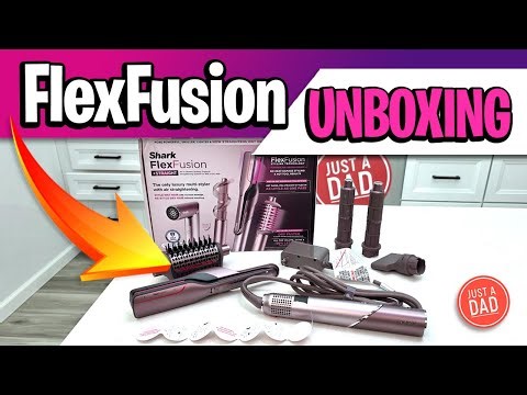 New! Shark FlexFusion Straightener & Hair Dryer - Unboxing & Review