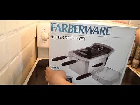 Unboxing And Review of Farberware 4L Deep Fryer