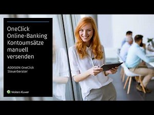 ADDISON OneClick - Steuerberater - Online Banking Kontoumsätze manuell versenden