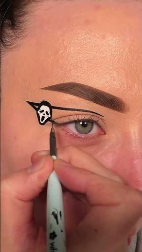 scream eyeliner 🔪