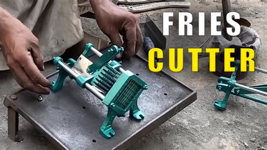The Step-by-Step Process of Making Fries Cutter Machines Using Metal Recycling