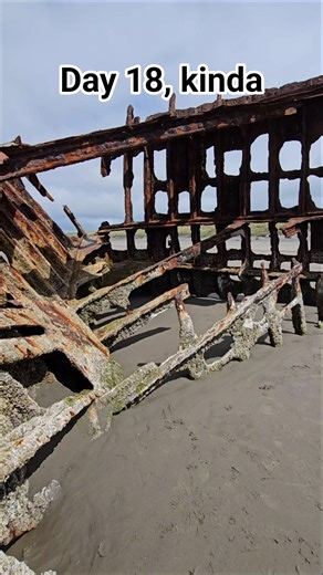 Day 18: Oregon Coast Shipwrecks vs My Rusty 1997 Subaru Impreza