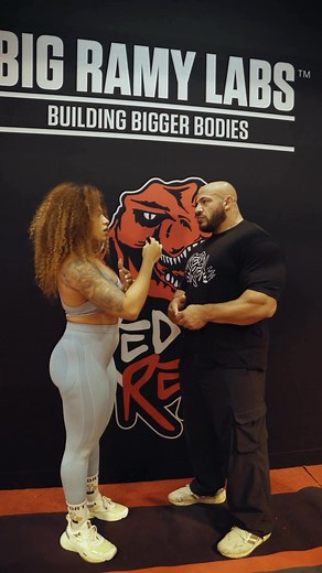 I had to ask Big Ramy THIS 😳Wait for his reaction 👀🔥 | DIVA