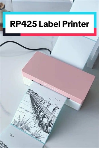 A printer without ink that even novices can operate quickly😃#inklessprinter #stickermaker #labelprinter #printersoftiktok #fyp