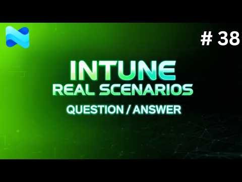 Intune Interview Q&A | Configuration Profile vs Compliance Policy in Intune