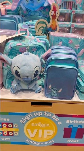 LILO & stitch goodies at Smiggle | stitch backpack, lunchbox, pencil case