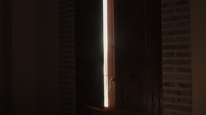 Dust particles in the sun light