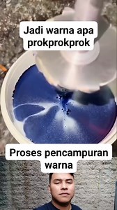 Proses pencampuran warna #fypreel #fypviral #cat #campur #unik #kreatif #idebagus #kerjabagus @sorotan | Mang Saepin