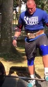 Mateusz Baron has a go at the Circus Barbell. TOUGH!! | SBD World’s Strongest Man