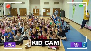 It was a great morning up at Poquoson Primary School, talking to all the kids about weather instruments, clouds, seasons, and weather safety. Shout out to the Bull Islanders! | Evan Stewart 13News Now