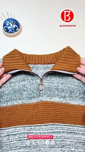 Turtle collar changed to lapel Slow Verision Full Video Tutorial Episode 319 Follow My Page Facebook : Bilochpuratips 2 Diy . . . . . . #bilochpuratips2diy #bilochpuratips #needlework #sewing #fblifestyle #reels . | Bilochpuratips 2 Diy