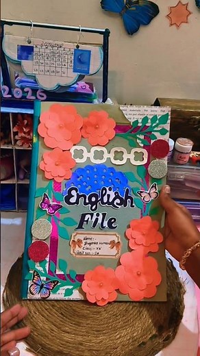 “School Project File Decoration ✨ | Easy & Beautiful File Decoration Ideas | Handmade Project File”
