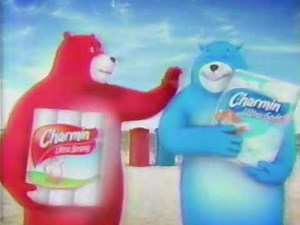 Charmin (2007) Television Commercial - Animated Bears - Portapotty