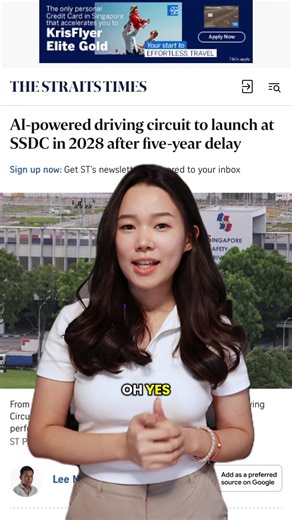 AI Improving Driver Training in Singapore by 2028