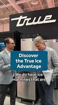 The secret to cleaner ice and efficiency. 🧊 #foodservice #restaurant #icemachine