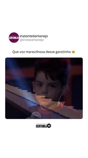 Instante Sertanejo | Talento puro! 🫶🏼 Trecho do programa Raul Gil - Jovens Talentos Kids exibido pelo SBT. 🎥: SBT | Reprodução com fins informativos.... | Instagram